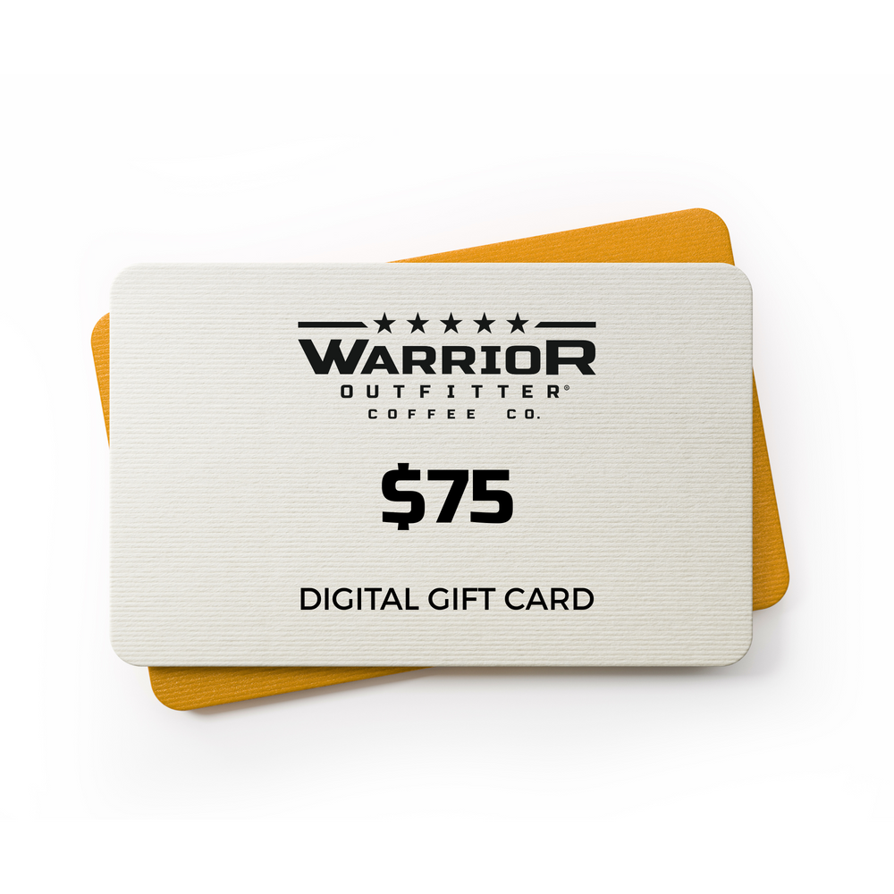 
                  
                    WARRIOR OUTFITTER GIFT CARD
                  
                