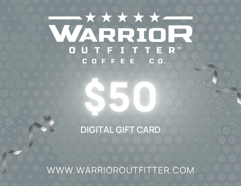
                  
                    WARRIOR OUTFITTER GIFT CARD
                  
                