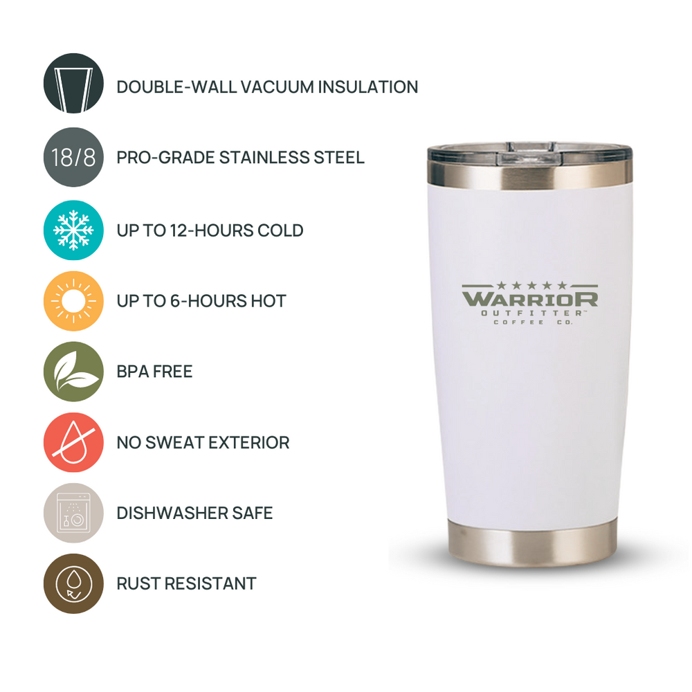 
                  
                    Warrior Outfitter Coffee Co. 20oz Tumbler
                  
                